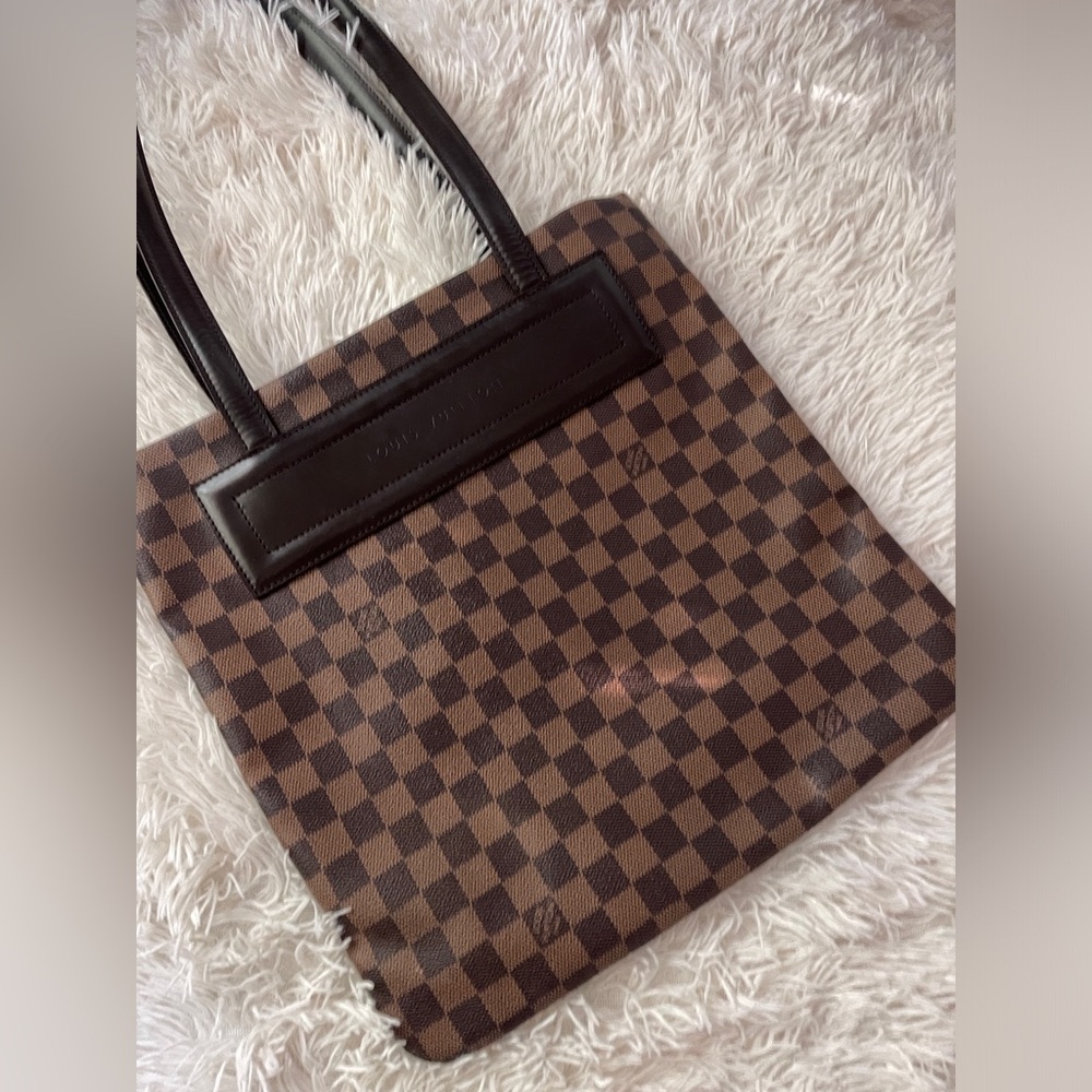 Louis Vuitton Clifton Tote | Vintage Checkered Shoulder Bag
